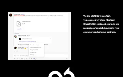 DRACOON — Microsoft 365 plugin