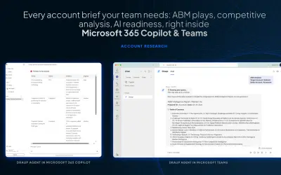 Draup for Sales — Microsoft 365 plugin