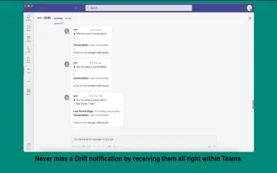 Drift — Microsoft 365 plugin