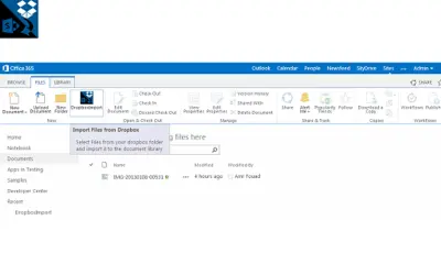 Dropbox Import — Microsoft 365 plugin