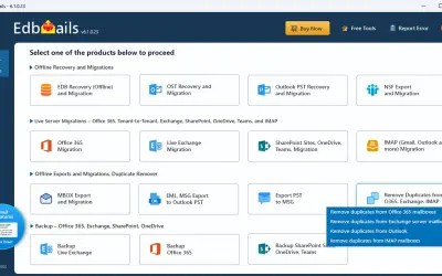 Duplicate Remover for Office 365, Exchange, Outlook and IMAP — Microsoft 365 plugin
