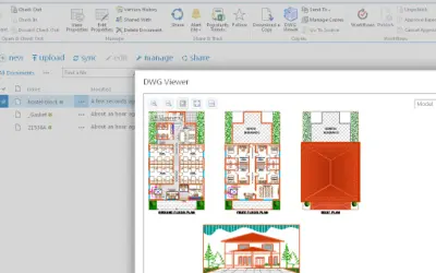 DWG Viewer — Microsoft 365 plugin