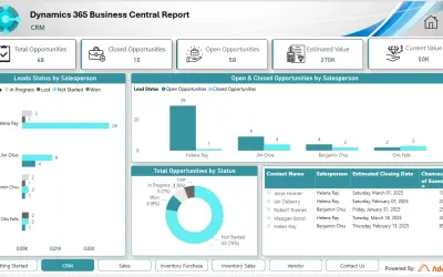 Dynamics 365 Business Central Report — Microsoft 365 plugin