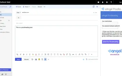 eAngel Proofreading for Outlook — Microsoft 365 plugin