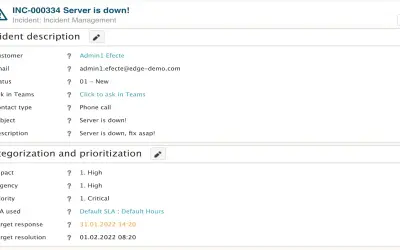 Efecte Service Management — Microsoft 365 plugin