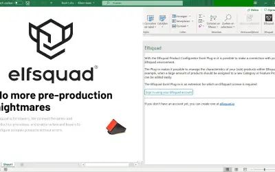 Elfsquad Product Configurator — Microsoft 365 plugin