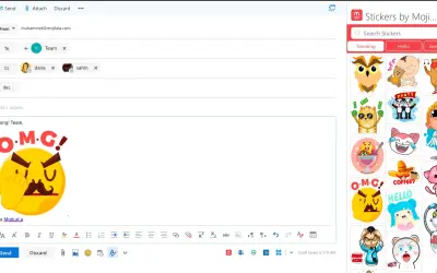 Email Stickers by MojiLaLa — Microsoft 365 plugin