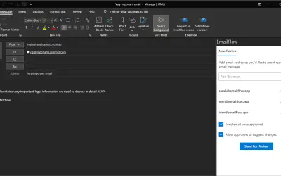 EmailFlow — Microsoft 365 plugin
