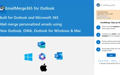 EmailMerge365 - Mail Merge for Outlook — Microsoft 365 plugin