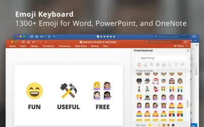Emoji Keyboard — Microsoft 365 plugin