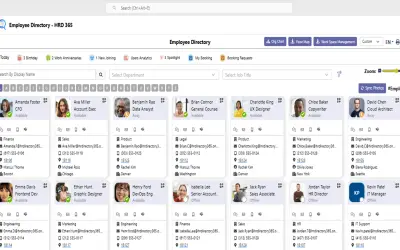 Employee Directory - HRD 365 — Microsoft 365 plugin