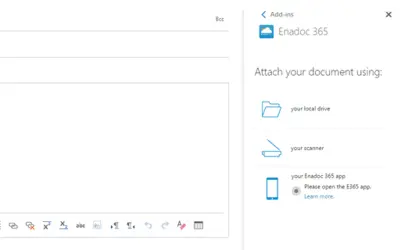 Enadoc 365 - Document Scanner — Microsoft 365 plugin