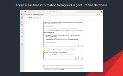 Entities AI Assistant — Microsoft 365 plugin
