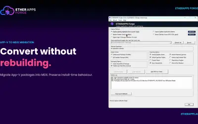 EtherApps Forge - MSIX App Packaging — Microsoft 365 plugin