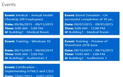Event Scheduler — Microsoft 365 plugin