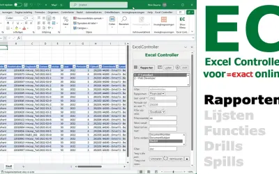 Excel Controller voor Exact Online — Microsoft 365 plugin