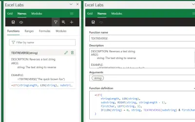 Excel Labs, a Microsoft Garage project — Microsoft 365 plugin