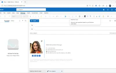 Exclaimer Cloud for Outlook — Microsoft 365 plugin