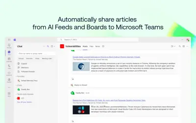 Feedly — Microsoft 365 plugin