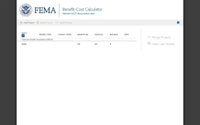 FEMA Benefit-Cost Analysis Calculator — Microsoft 365 plugin