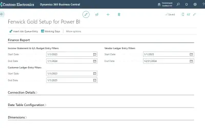 Finance Connector for Power BI — Microsoft 365 plugin
