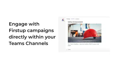 Firstup — Microsoft 365 plugin