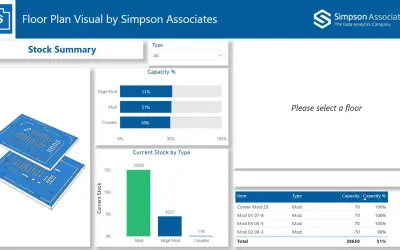 Floor Plan Visual by Simpson Associates — Microsoft 365 plugin