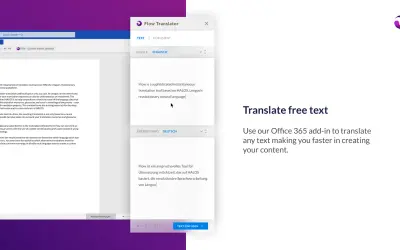 Flow | Your instant translator for the enterprise — Microsoft 365 plugin