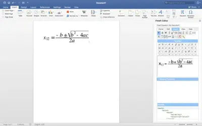 FMath Editor — Microsoft 365 plugin