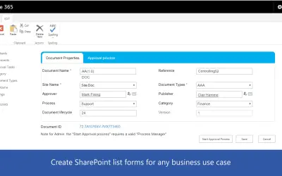 Forms Designer by Virto — Microsoft 365 plugin