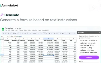 Formula Bot | AI in Spreadsheets — Microsoft 365 plugin