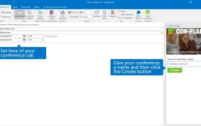 Free Conference Calling — Microsoft 365 plugin