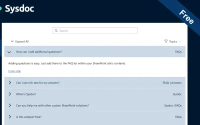Frequently Asked Questions (FAQs) by Sysdoc — Microsoft 365 plugin