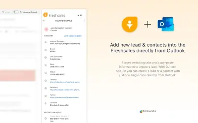 Freshsales — Microsoft 365 plugin