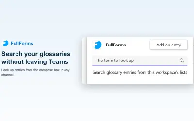 FullForms — Microsoft 365 plugin