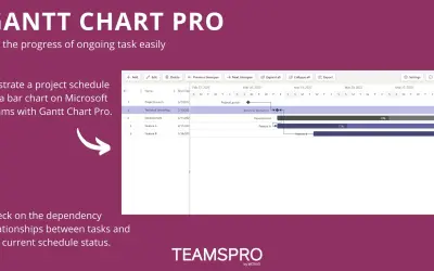 Gantt Chart Pro — Microsoft 365 plugin