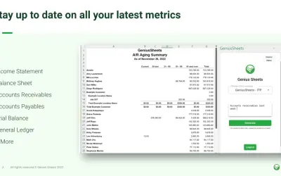 Genius Sheets Inc — Microsoft 365 plugin