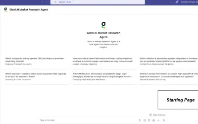 Gieni AI Market Research Agent — Microsoft 365 plugin