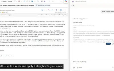 Gist for Outlook — Microsoft 365 plugin