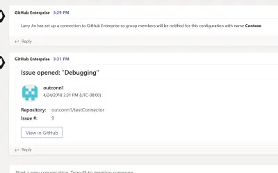 GitHub Enterprise — Microsoft 365 plugin
