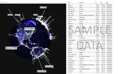 Globe Data Bars — Microsoft 365 plugin