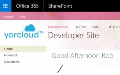 Good Morning Message — Microsoft 365 plugin