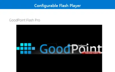 GoodPoint Flash Player Lite — Microsoft 365 plugin