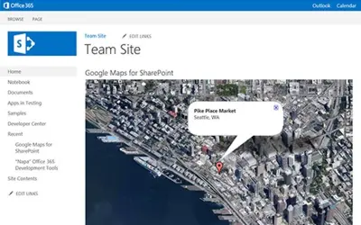 Google Maps for SharePoint — Microsoft 365 plugin