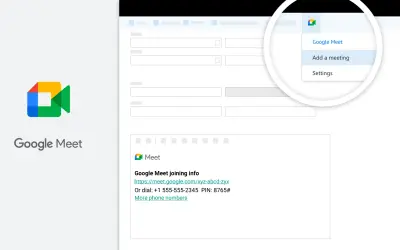 Google Meet Add-In — Microsoft 365 plugin
