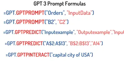 GPT for Excel — Microsoft 365 plugin
