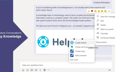 Helpjuice — Microsoft 365 plugin