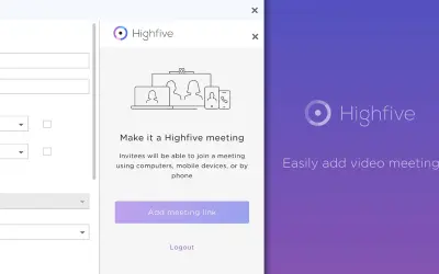 Highfive Video Conferencing Add-In — Microsoft 365 plugin