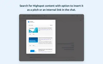Highspot — Microsoft 365 plugin