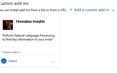 Hourglass Insights — Microsoft 365 plugin